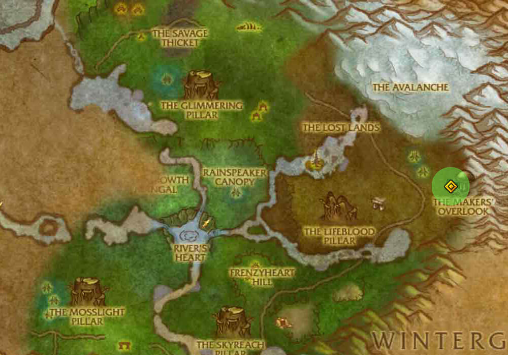 Sholazar Spree Location Image