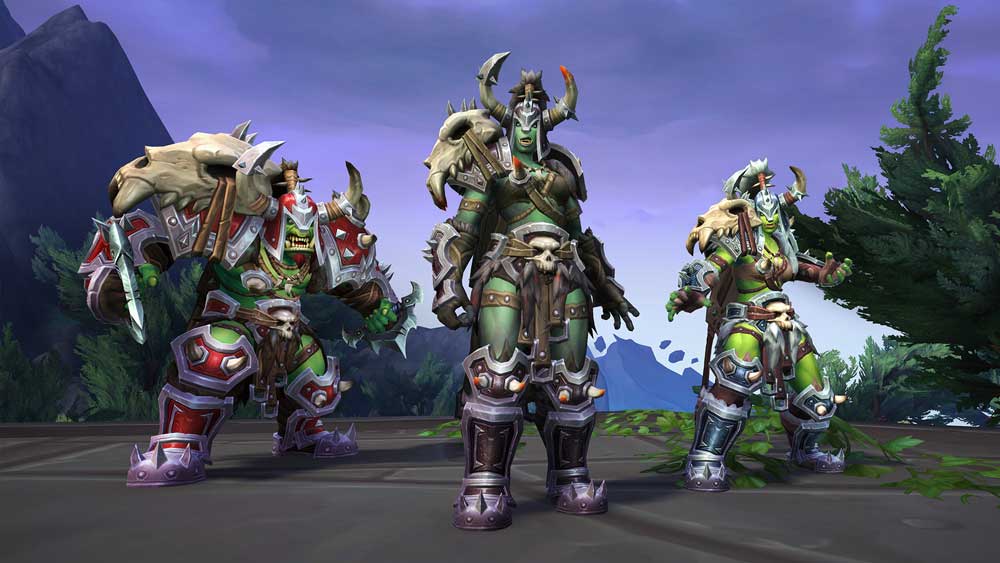 wow orc heritage armor set