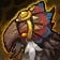Flame-Painted Sun Roc Icon