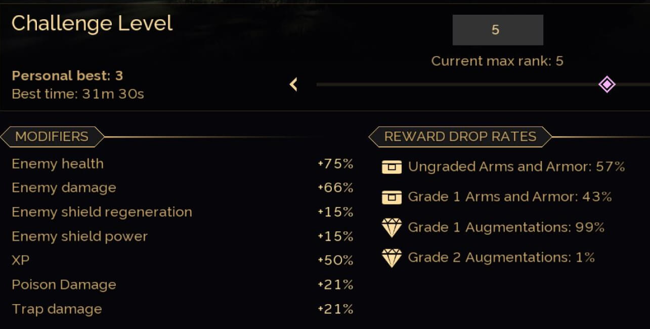 dune awakening augmentations grade drop rates
