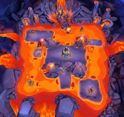 molten core geddon map