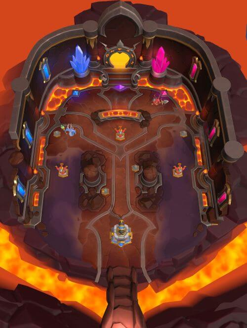 molten core gehennas and shazzrah map