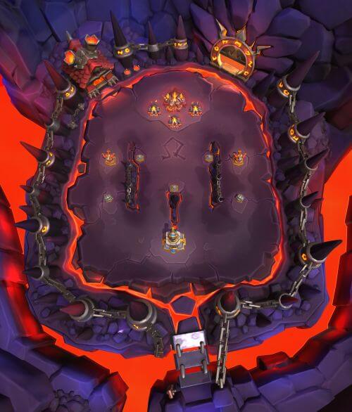 molten core magmadar map