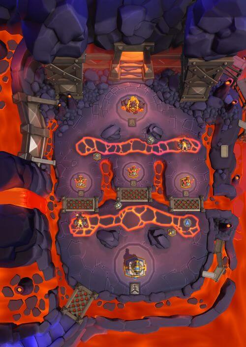 molten core golemagg map