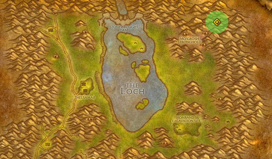 wow forever loch modan location two