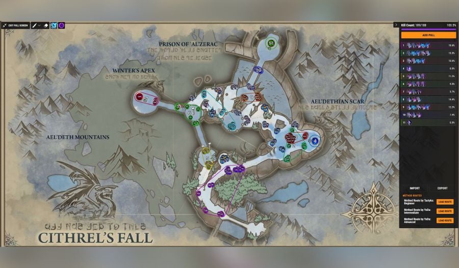 method route planner