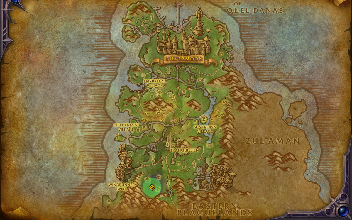 shadow enclave location map