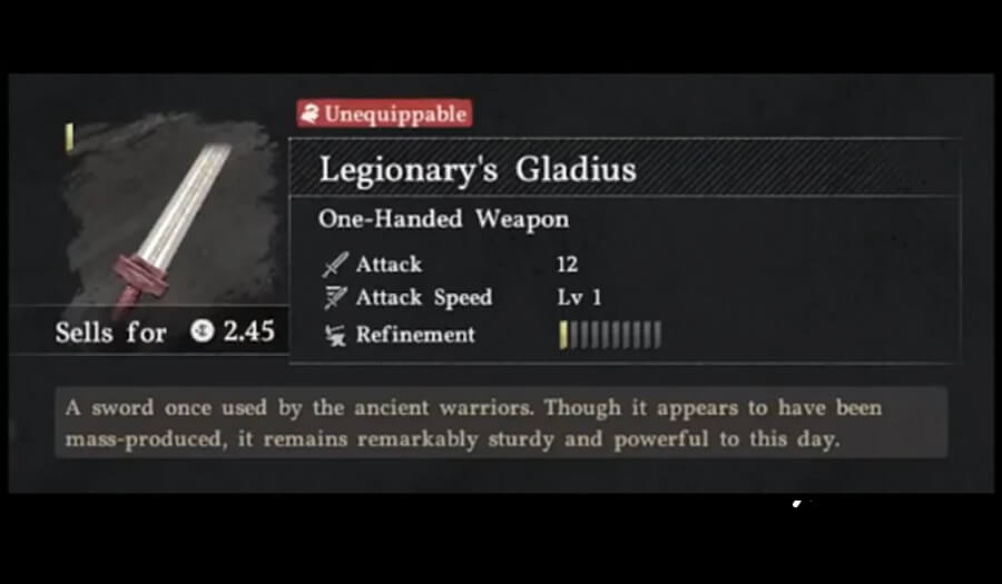 gladius sword