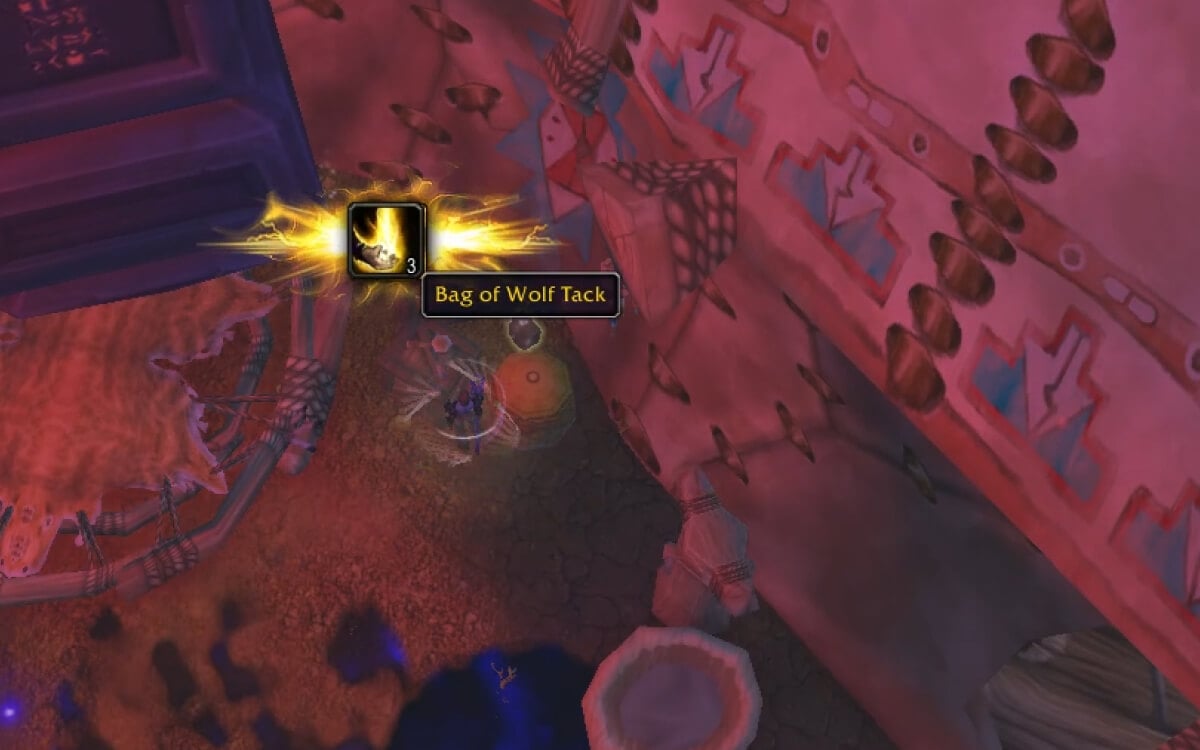 bag of wolf tack location