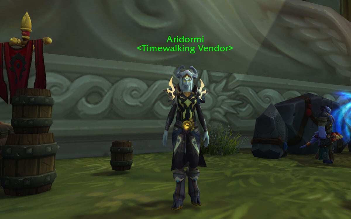 legion timewalking vendor aridormi in dalaran