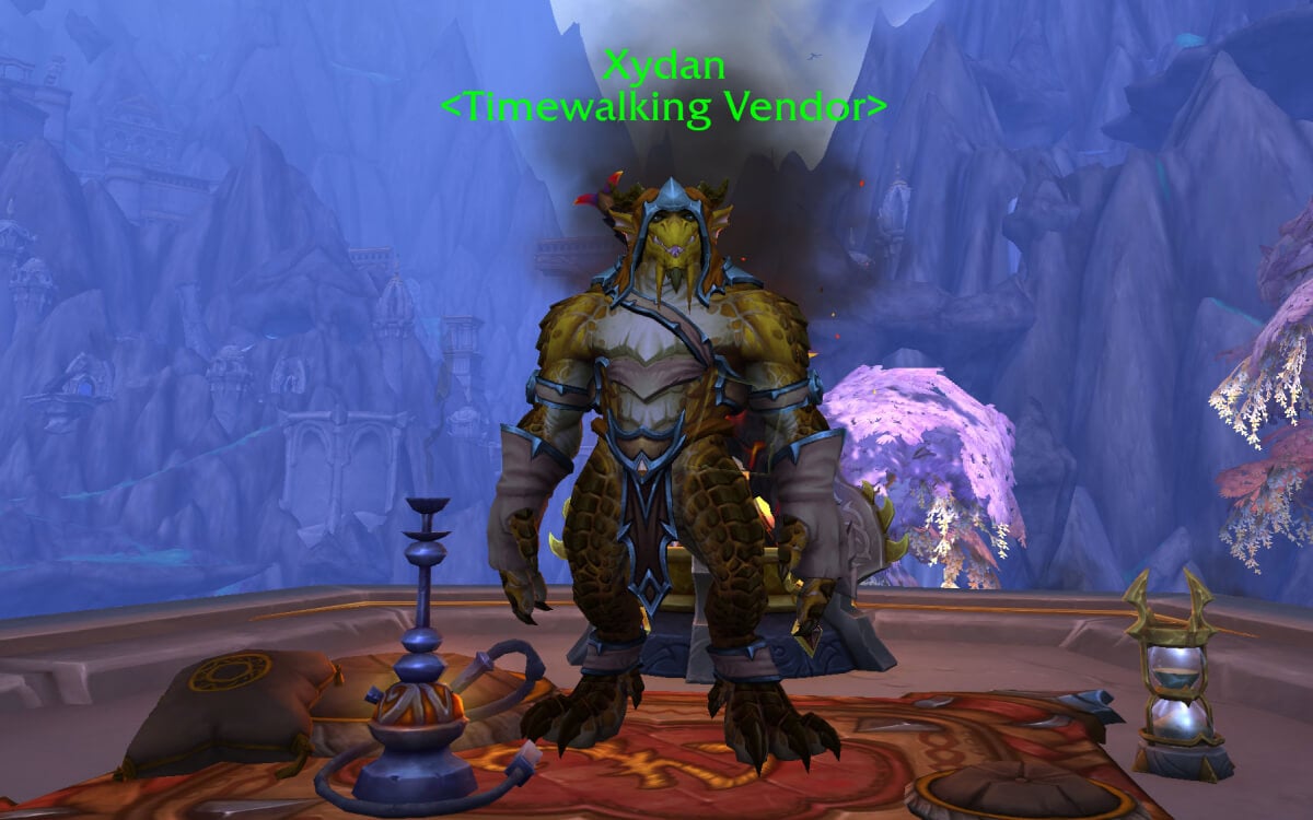 xydan dragonflight timewalking vendor npc