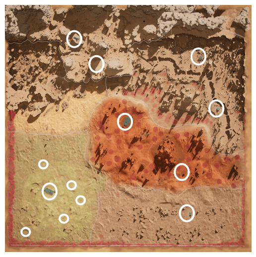all shipwreck locations