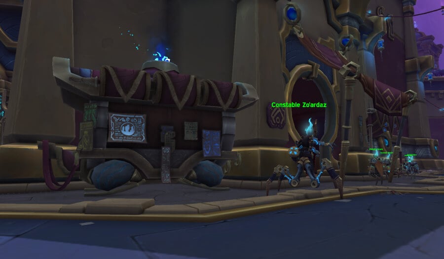 warrant quests pickup location