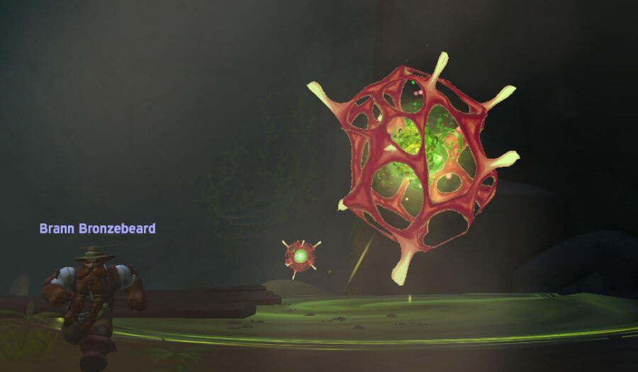 delve explosive spore swelling