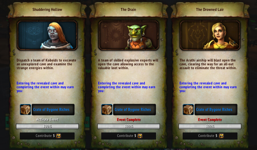 excavations project ui
