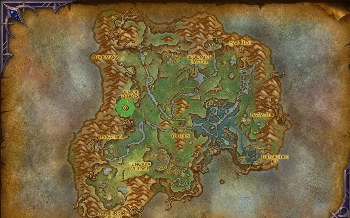 gulf of memories delve location map