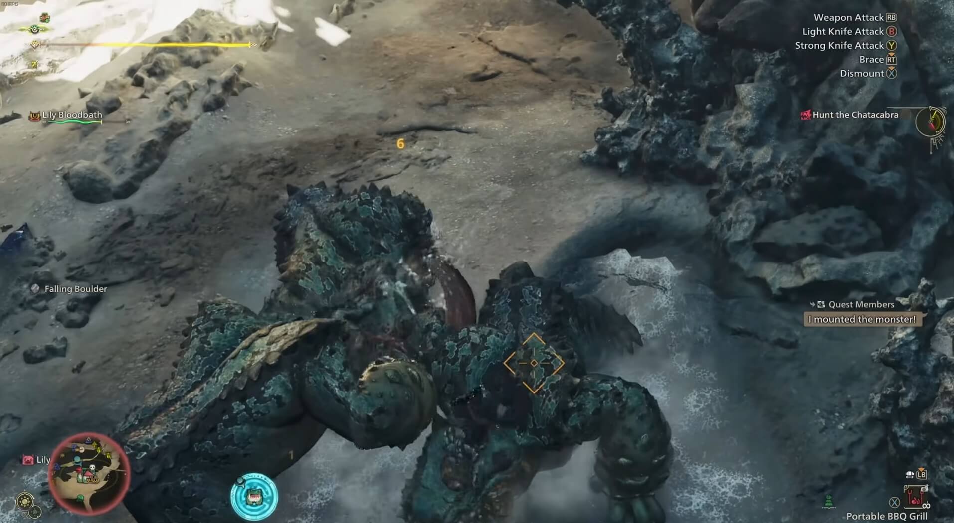 Mounting in Monster Hunter Wilds