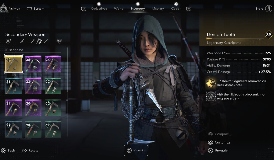 demon tooth item
