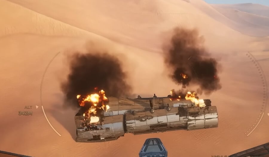 ship manifest dune awakening ship crash