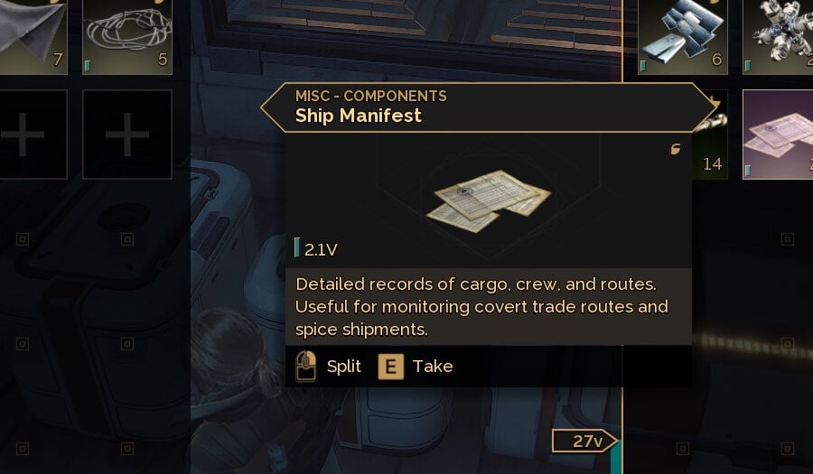 ship manifest dune awakening