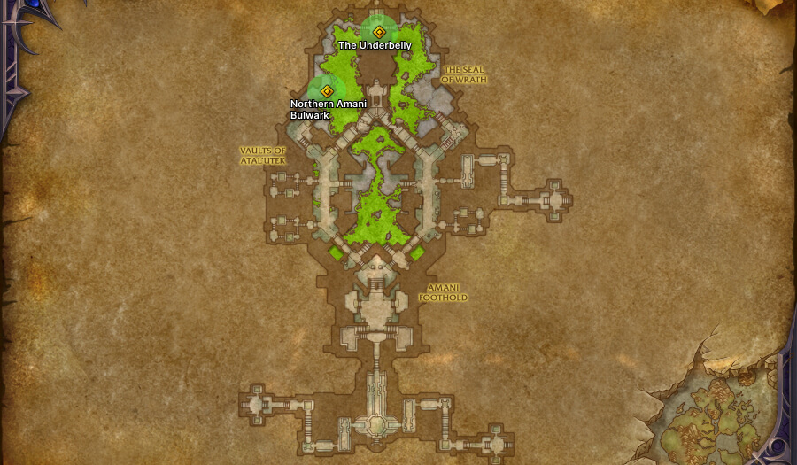 vaults of atalutek underbelly entrance map