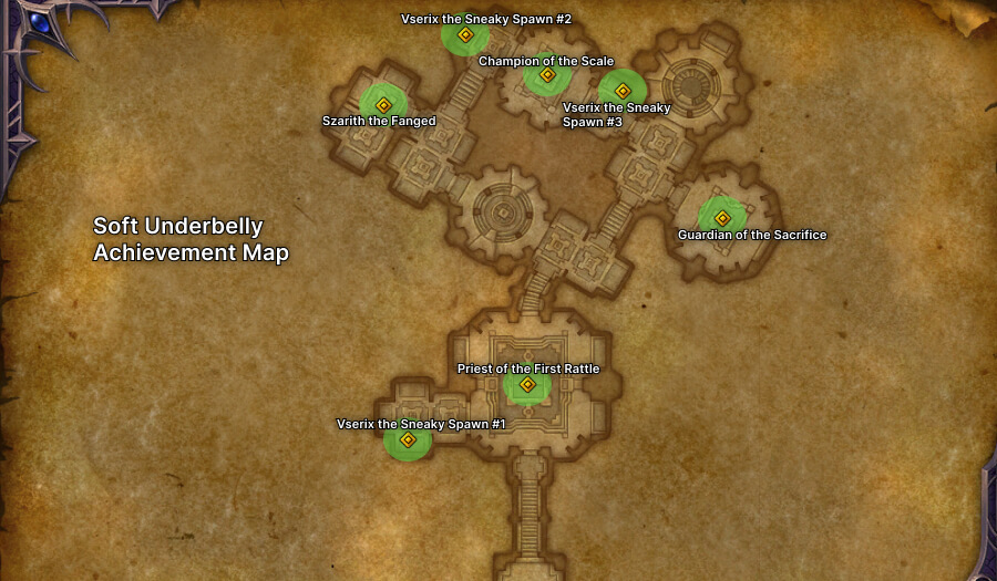 underbelly map locations