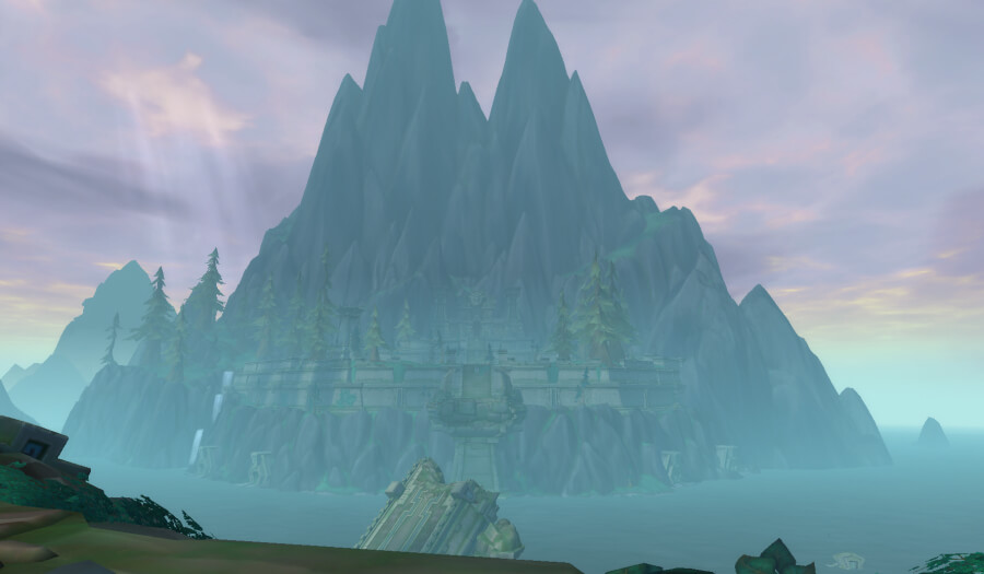 zulaman coiled isle broken bridge in game