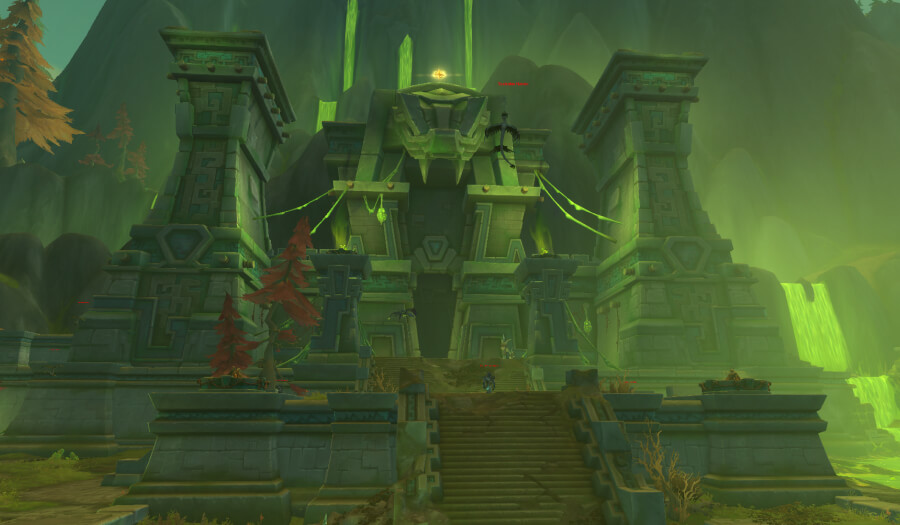 coiled isle vaults of atalutek gate of the eastern fang entrance