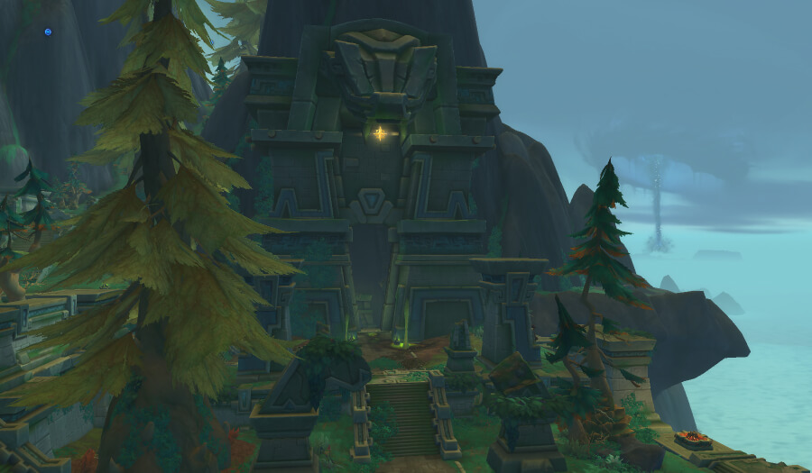 coiled isle vaults of atalutek gate of the serpents eye entrance