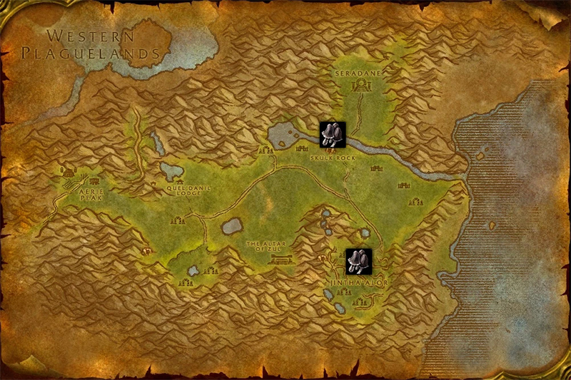 Hinterlands Ghost Mushroom Farm TBC Classic