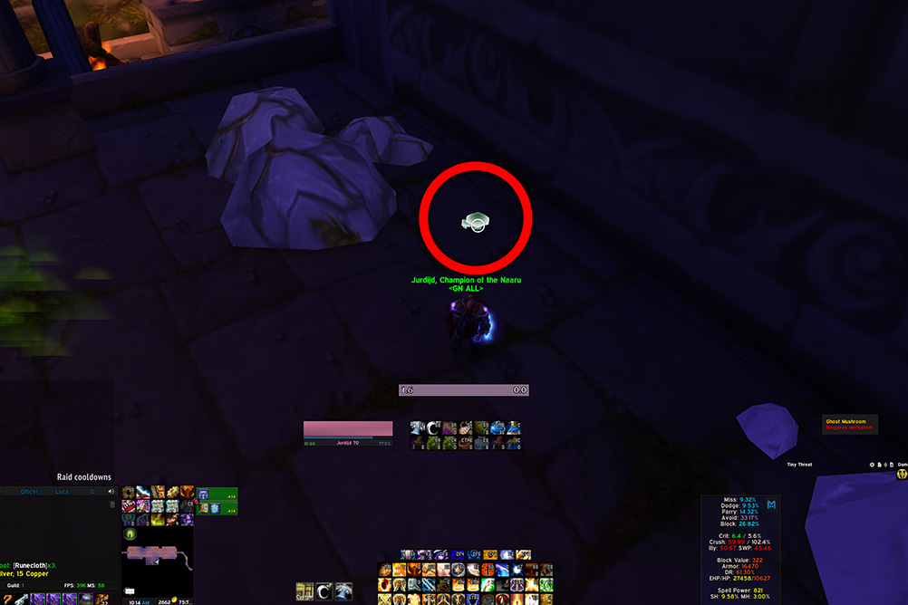 Ghost Mushroom Dire Maul East