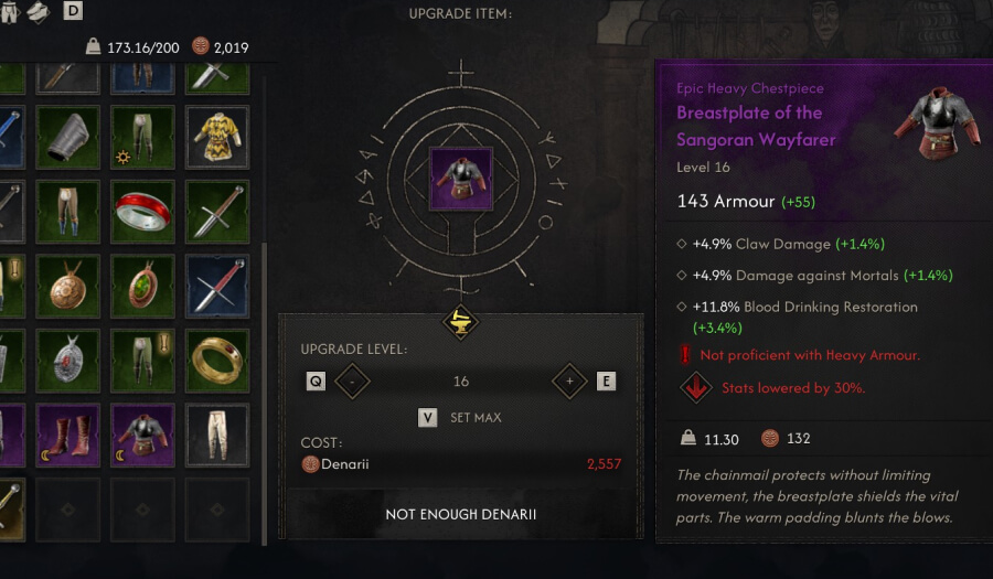 blood of dawnbreaker upgrade swords upgrade