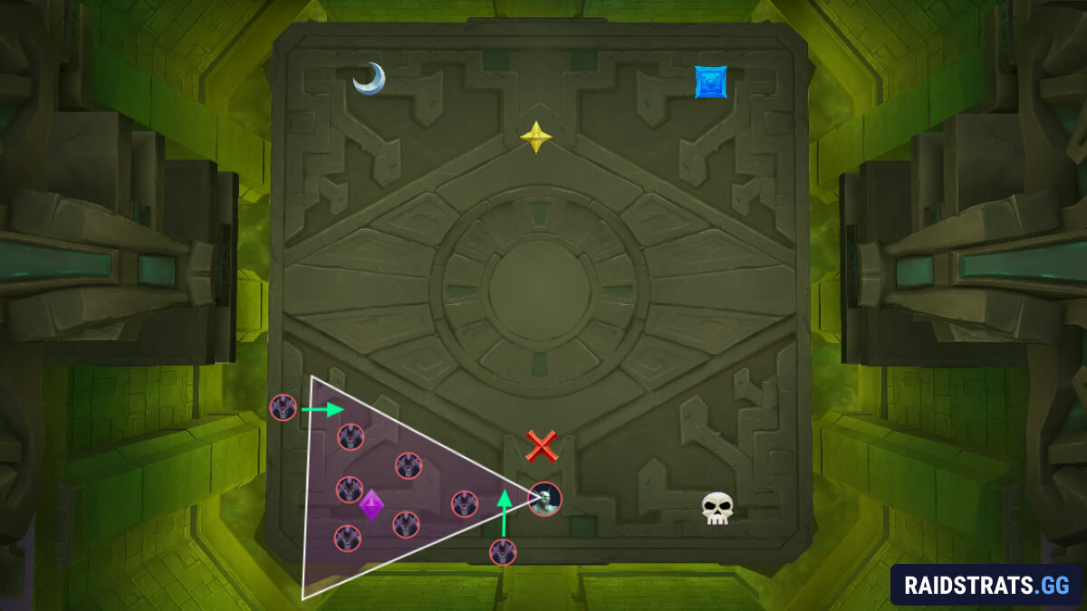 the coiled altar mythic phase 2 controlling the ghosts