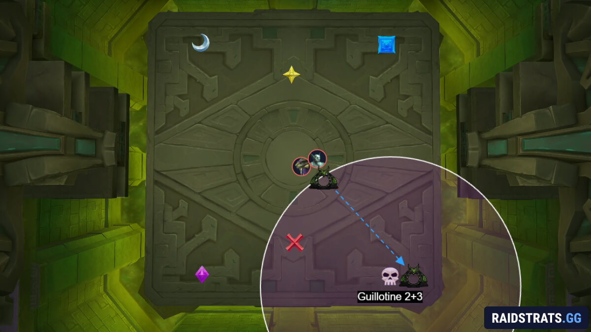 the coiled altar mythic phase 3 grim guillotine