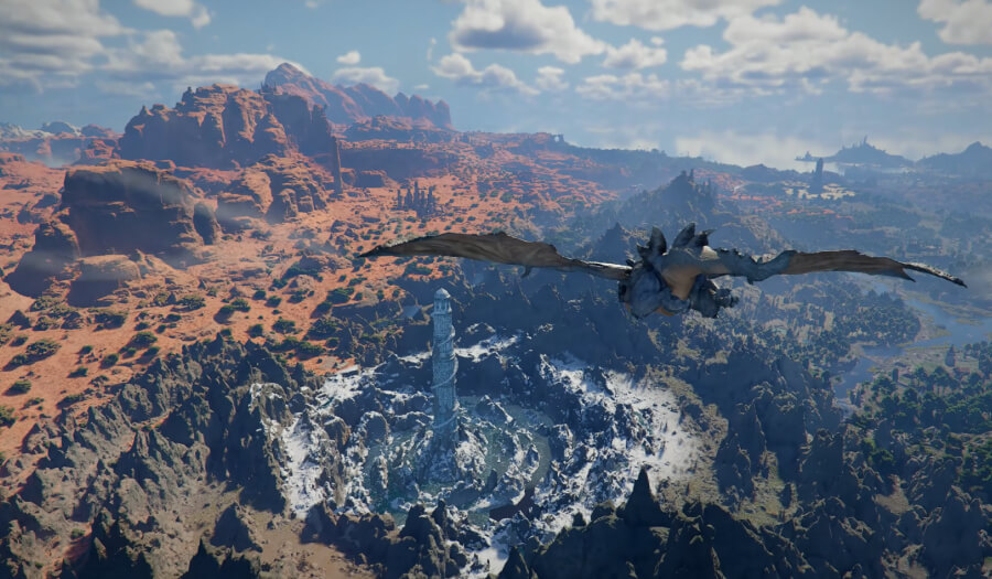 crimson desert dragon 