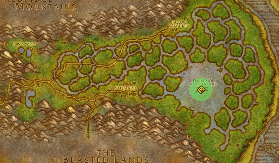 wow forever swamp of sorrows sanguine sorcery 1