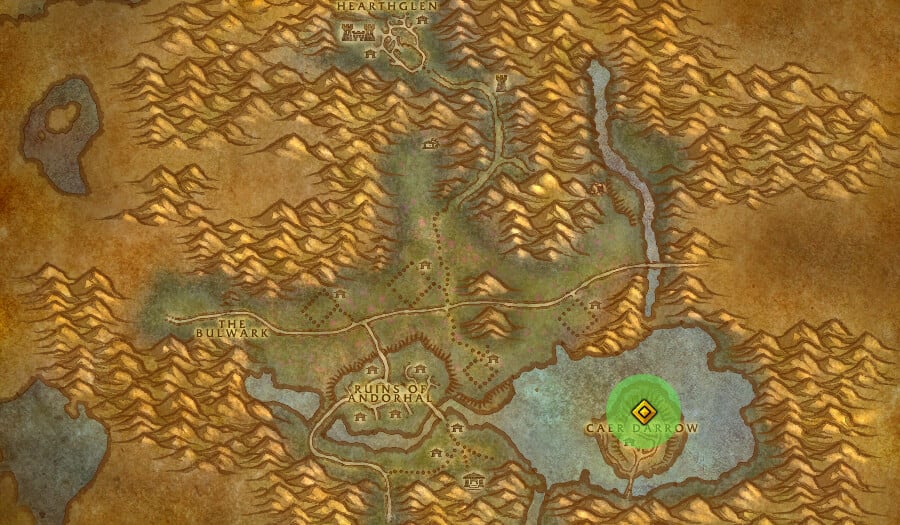 wow forever western plaguelands necromancy 101