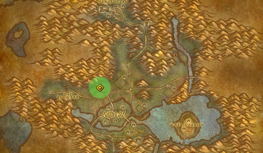 wow forever western plaguelands undead potatoes book