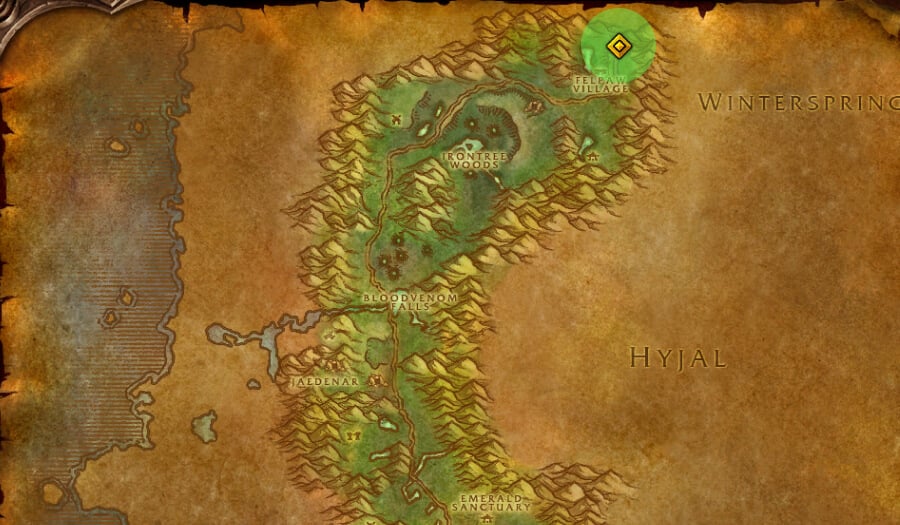 wow forever felwood northern kalimdor a comprehensive guide 1
