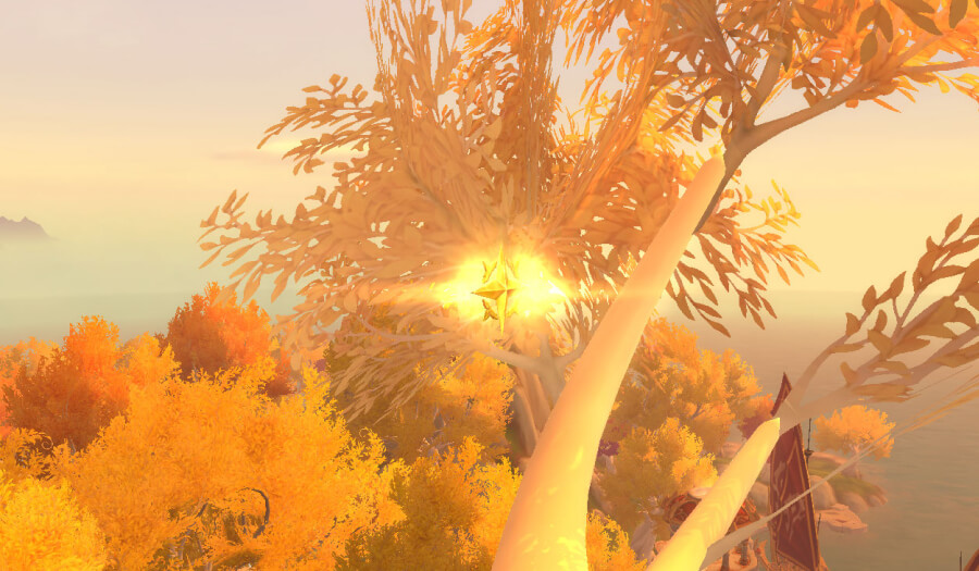 eversong woods glyphs fairbreeze village in game