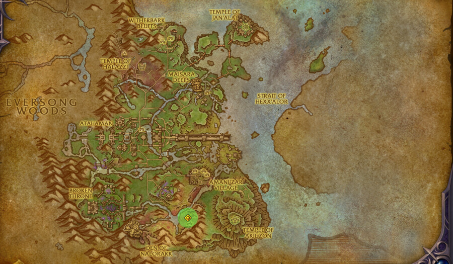 zulaman glyphs spiritpaw burrows