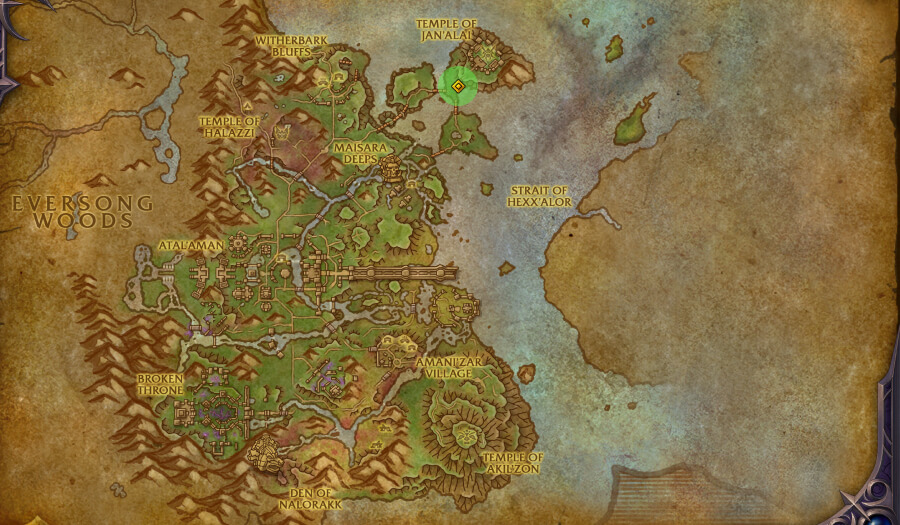 zulaman glyphs temple of janalai