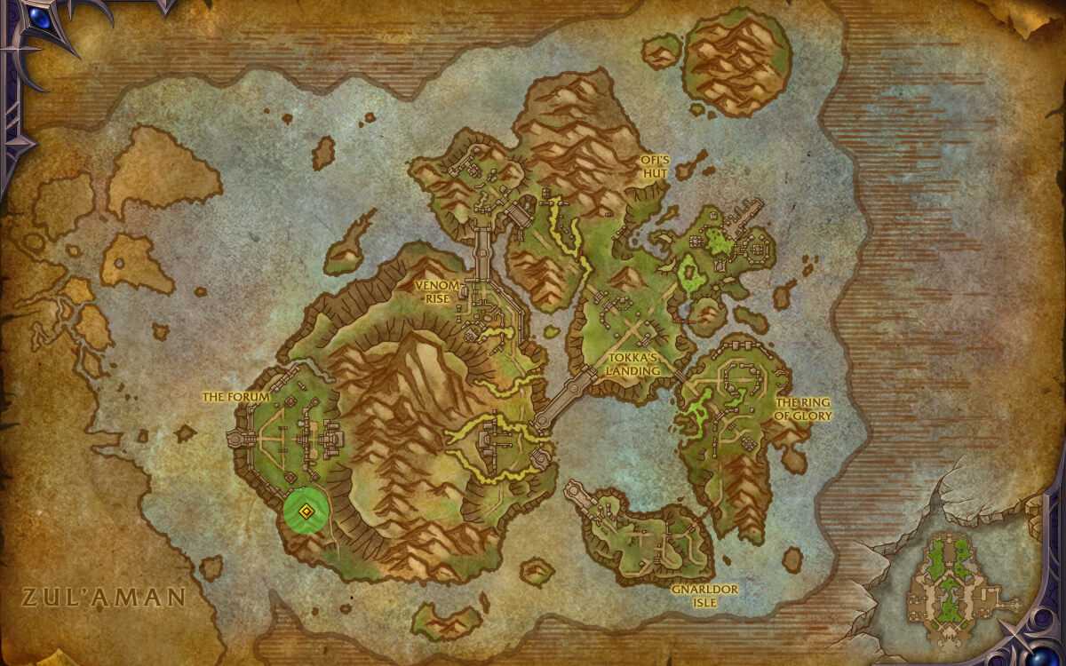 the coiled isle skyriding glyph the wreck of sethraliss scale map location