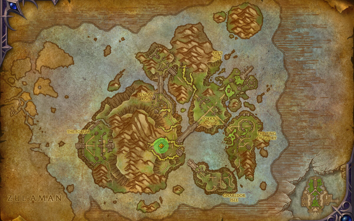 the coiled isle skyriding glyph gate of the eastern fang map location
