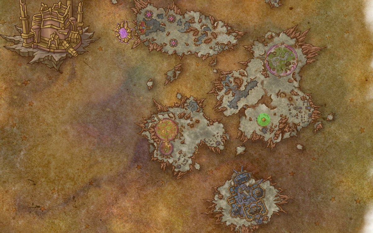 forlorn wind chimes location map