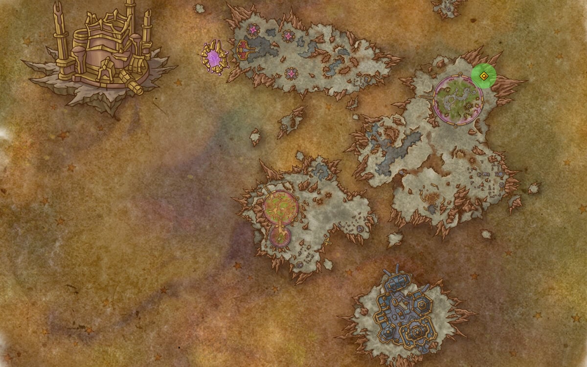 skeletal tail bones location map