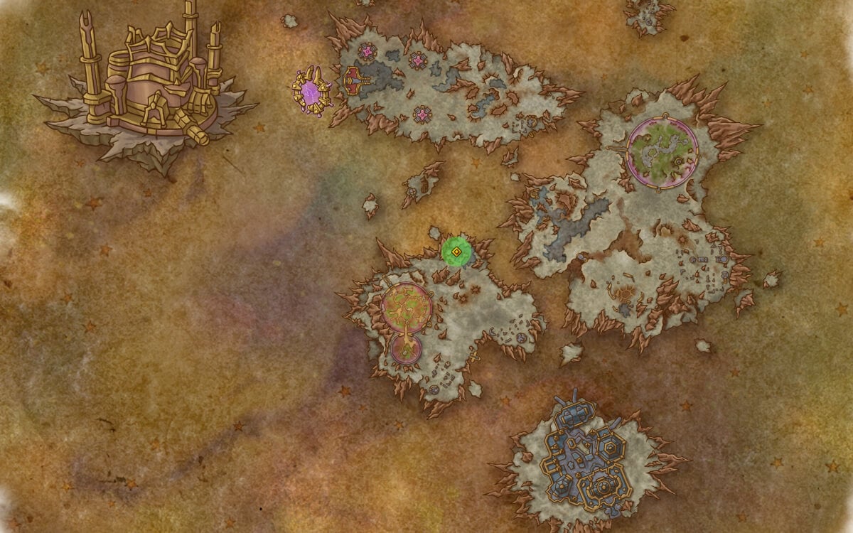 light soaked cleaver map location