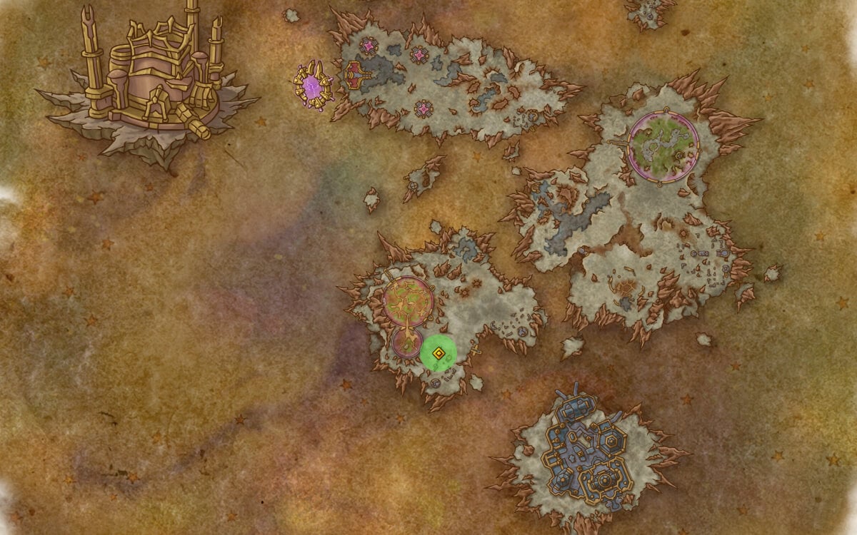 tulwars of the golden guard map location