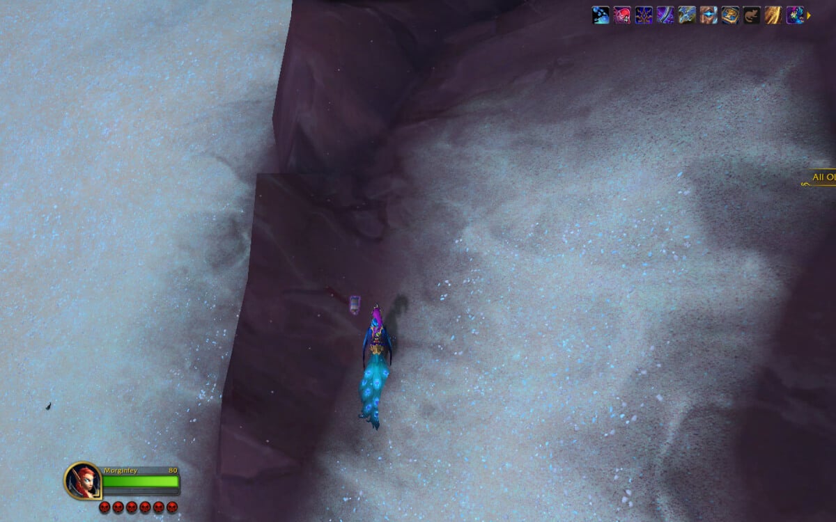shattered crystals location