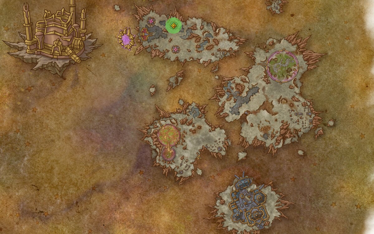 shadowguard crusher location map